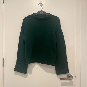 Anthropologie Sweater Green XS Super Soft